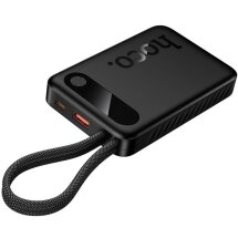 Внешний аккумулятор Hoco J171 Edge 22.5W + PD20W (10000mAh) + кабель Type-C + Lightning - Black: фото 1 из 7