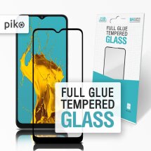 Захисне скло Piko Full Glue для Samsung Galaxy A02 (A022) - Black: фото 1 з 4