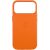 Захисний чохол Copiex Leather Case with MagSafe для Apple iPhone 17 Pro - Orange: фото 1 з 1