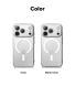 Защитный чехол Ringke Fusion Magnetic для iPhone 18 Pro (8800380462571) - Clear (423768C). Фото 19 из 21
