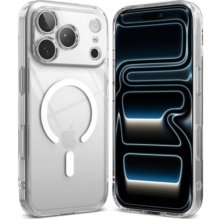 Защитный чехол Ringke Fusion Magnetic для iPhone 18 Pro (8800380462571) - Clear: фото 2 из 21