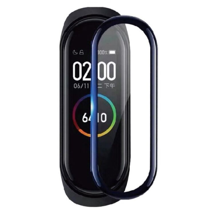 Захисна плівка Deexe 3D Film для Xiaomi Mi Band 5 / Mi Band 6 - Black: фото 1 з 6