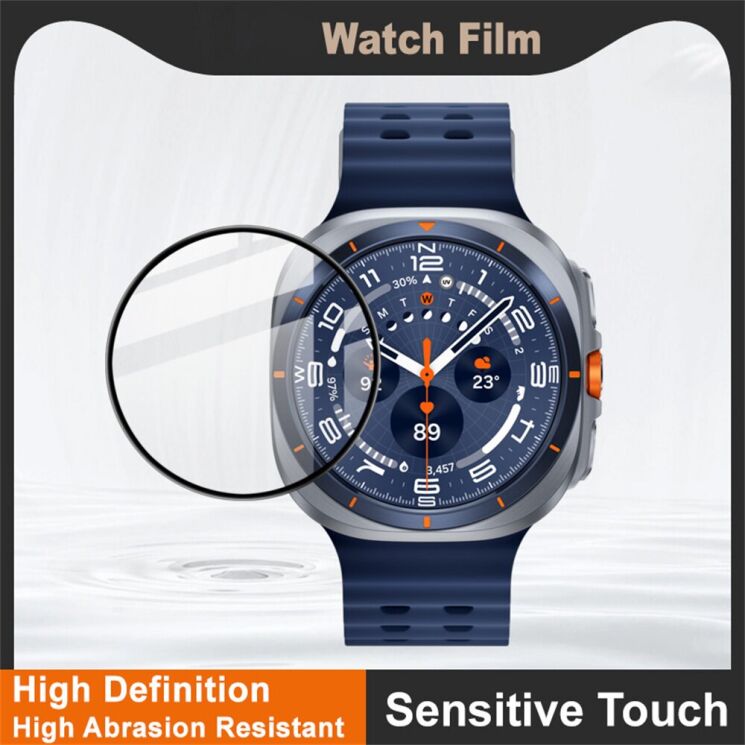 Защитная пленка IMAK Watch Film для Samsung Galaxy Watch Ultra (47mm) - Black: фото 4 из 9