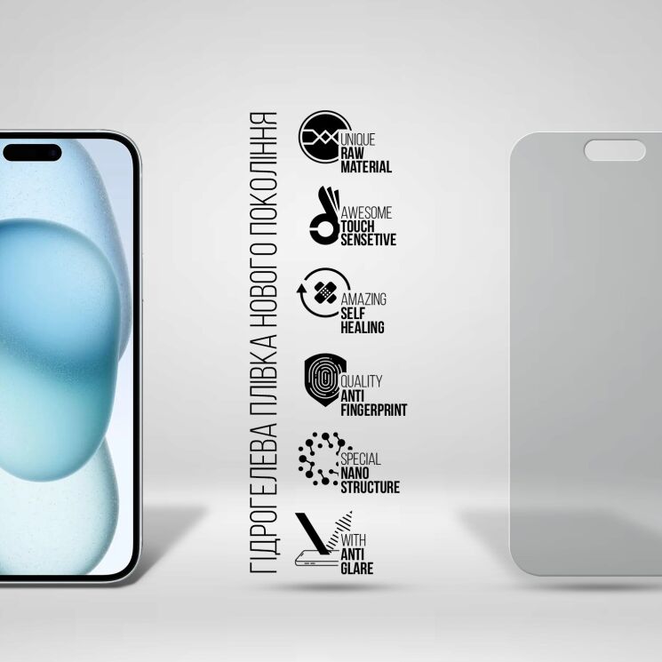 Захисна плівка на екран ArmorStandart Matte для Apple iPhone 15 Plus: фото 2 з 5