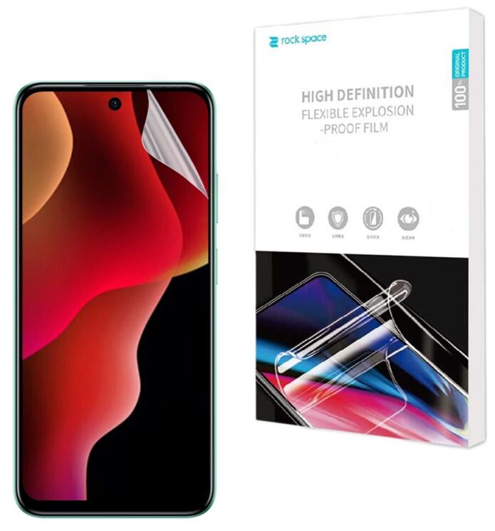 Защитная пленка на экран RockSpace Explosion-Proof SuperClear для Infinix Hot 50i: фото 1 из 10