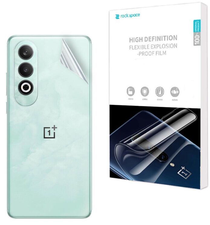 Защитная пленка на заднюю панель RockSpace Explosion-Proof SuperClear для OnePlus Nord CE 4: фото 1 из 9