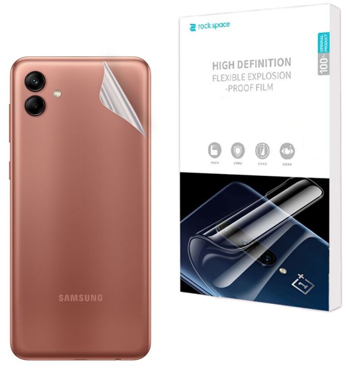 Захисна плівка на задню панель RockSpace Explosion-Proof SuperClear для Samsung Galaxy A04 (A045): фото 1 з 9