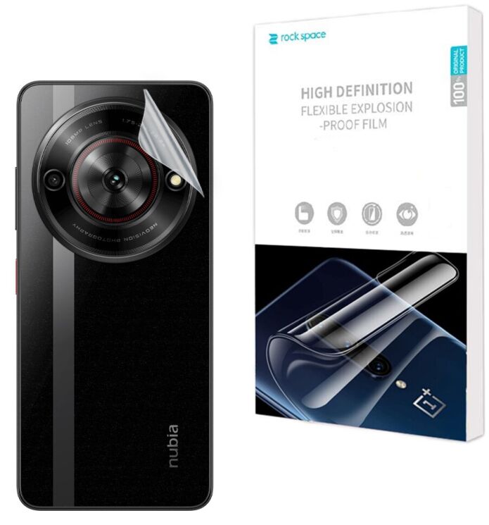 Захисна плівка на задню панель RockSpace SuperClear для ZTE Nubia Focus: фото 1 з 9