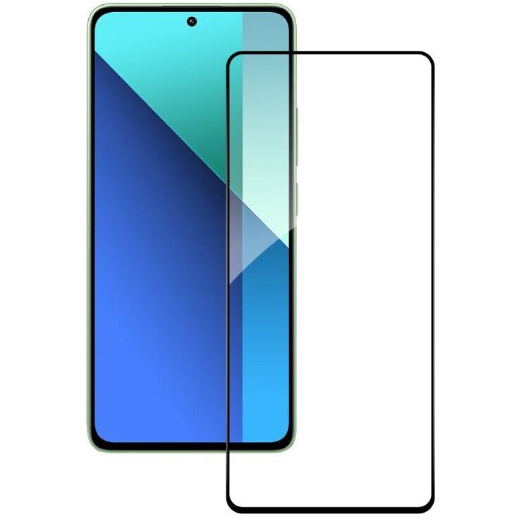 Защитное стекло ACCLAB Full Glue для Xiaomi Redmi Note 13 - Black: фото 2 из 7