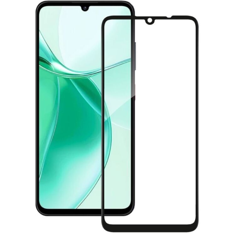 Защитное стекло ACCLAB Full Glue для ZTE Blade A35 / Blade A55 - Black: фото 2 из 7