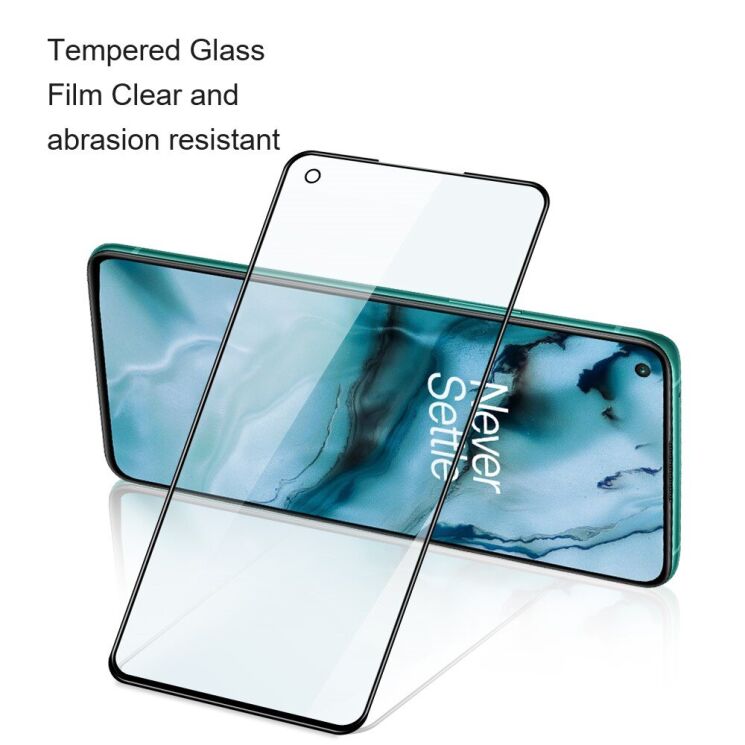 Защитное стекло AMORUS 3D Curved Full Glue для OnePlus 13 - Black: фото 4 из 10