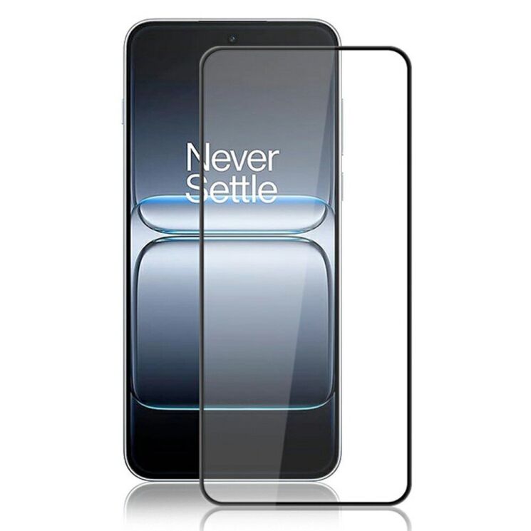 Захисне скло AMORUS Full Glue Tempered Glass для OnePlus Nord 5 / Ace 5 Ultra - Black: фото 1 з 10