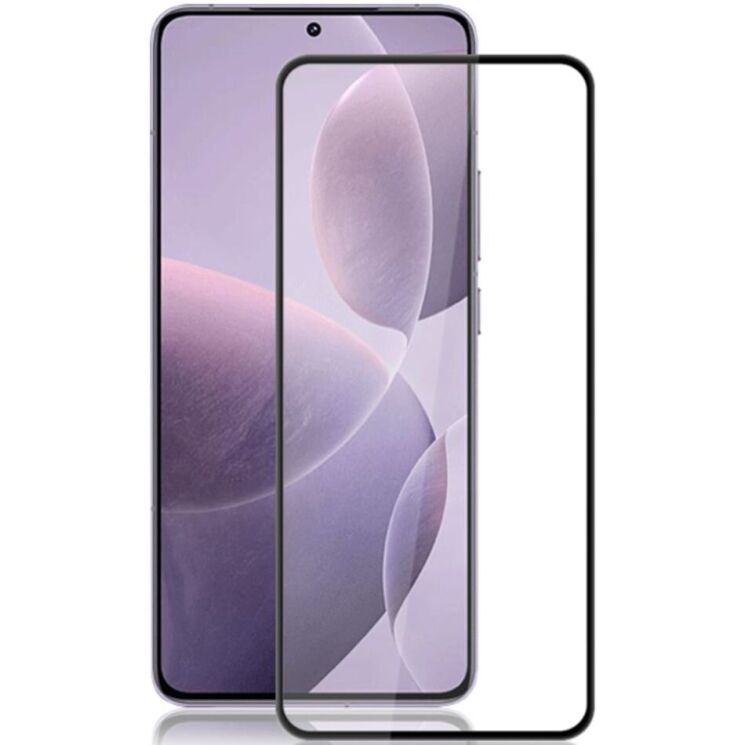 Захисне скло AMORUS Full Glue Tempered Glass для Xiaomi Poco F6 Pro - Black: фото 1 з 9