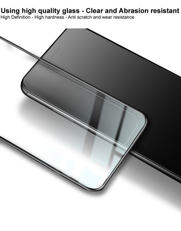 Защитное стекло IMAK 5D Pro+ Full Glue для Apple iPhone 13 mini - Black: фото 5 из 10