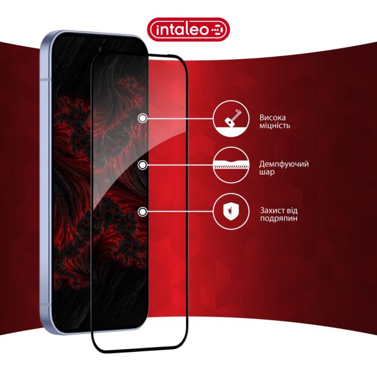 Захисне скло Intaleo Full Glue для Google Pixel 10 - Black: фото 6 з 9