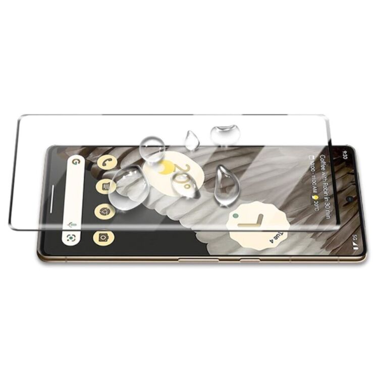 Защитное стекло MOCOLO 3D Curved Full Size для Google Pixel 7 Pro - Black: фото 4 из 9