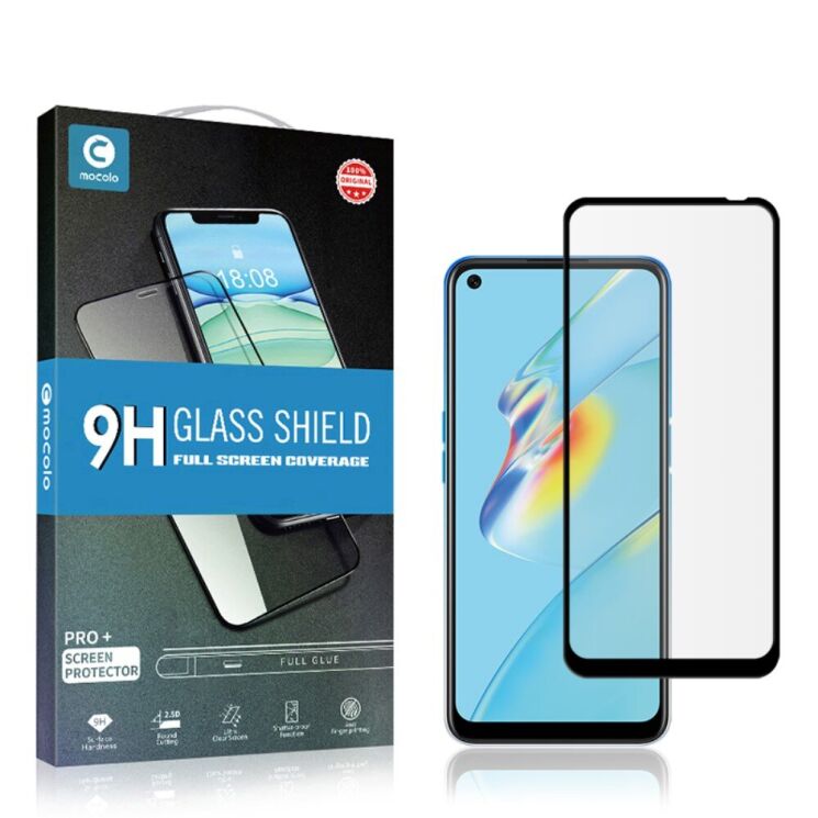 Защитное стекло MOCOLO Full Glue Cover для OPPO A54 - Black: фото 5 из 5