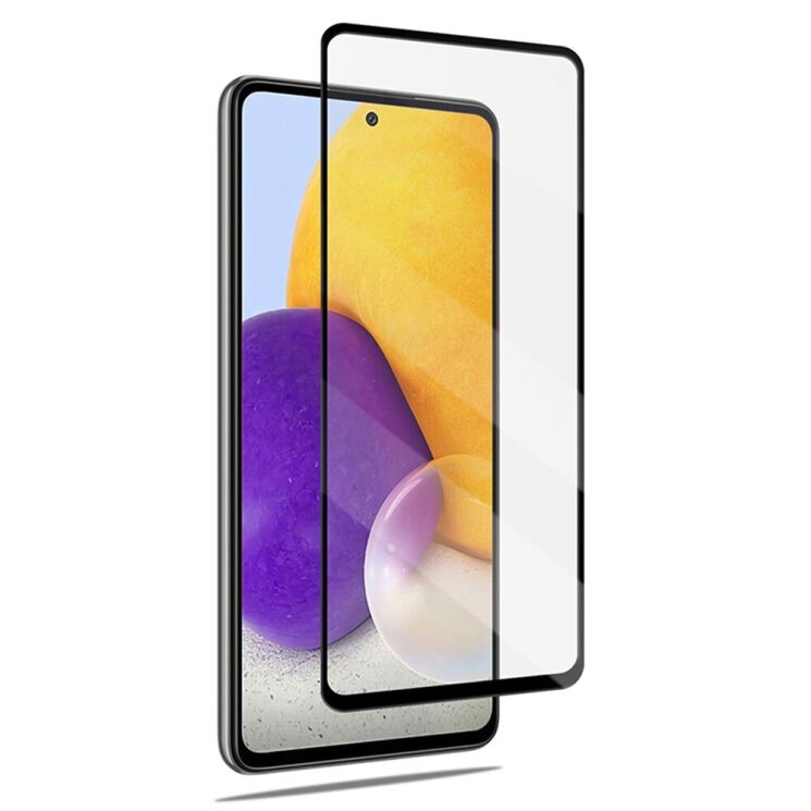 Защитное стекло MOCOLO Full Glue Cover для Samsung Galaxy A72 (А725) - Black: фото 2 из 10