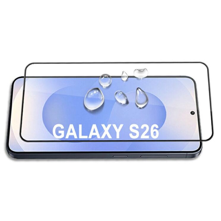 Защитное стекло MOCOLO Full Glue Cover для Samsung Galaxy S26 - Black: фото 4 из 6