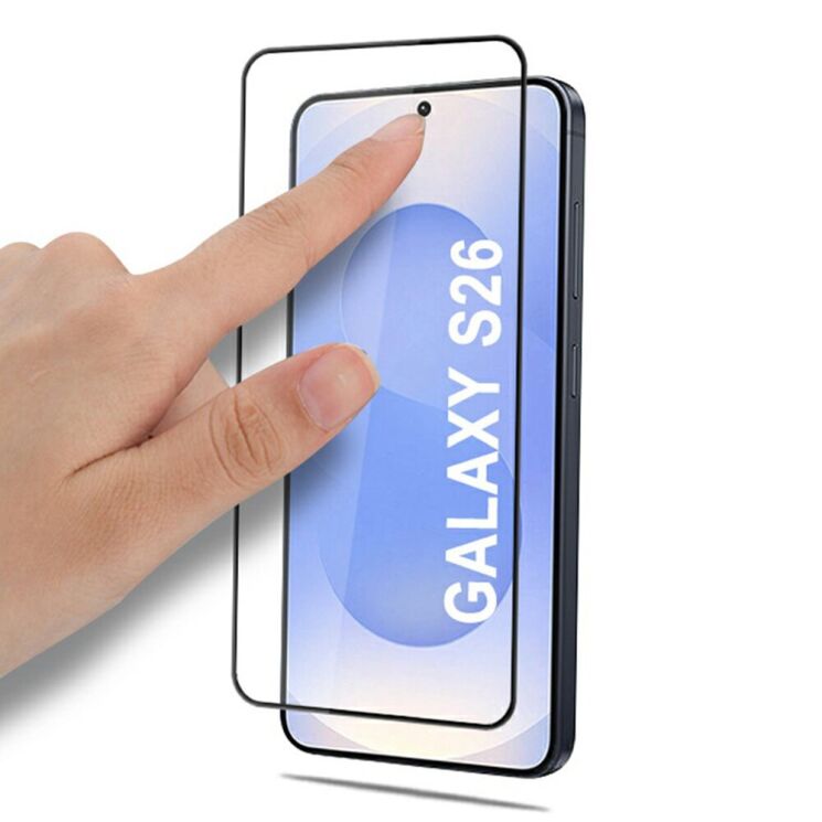 Защитное стекло MOCOLO Full Glue Cover для Samsung Galaxy S26 - Black: фото 3 из 6