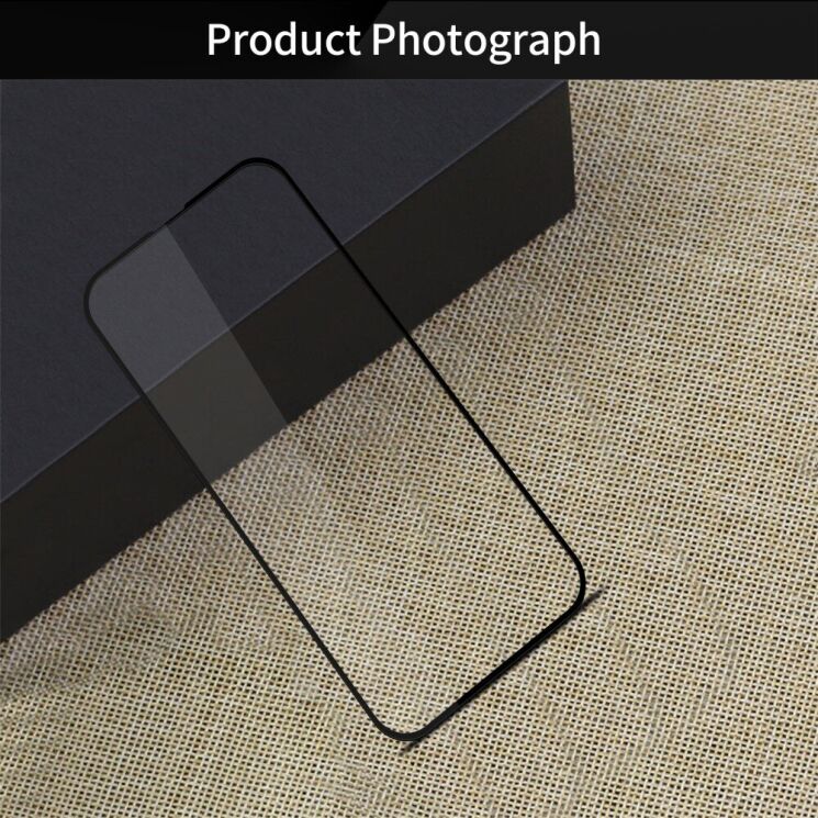 Защитное стекло MOFI Full Glue Protect для Apple iPhone 15 Plus - Black: фото 11 из 13