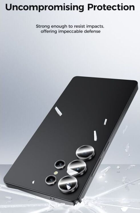 Захисне скло на камеру (5шт) BENKS Gorilla Glass Lens для Samsung Galaxy S25 Ultra (S938) - Black: фото 12 з 13