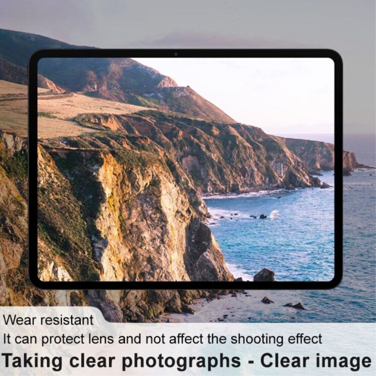 Защитное стекло на камеру IMAK Integrated Lens Protector для Apple iPad Pro 11 (2024) / Pro 13 (2024): фото 8 из 11