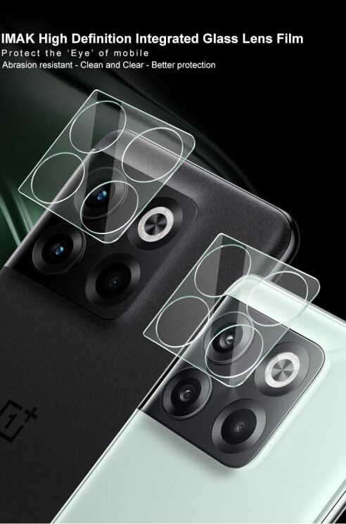 Защитное стекло на камеру IMAK Integrated Lens Protector для OnePlus 10T / Ace Pro: фото 5 из 13