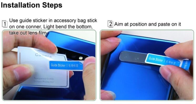 Защитное стекло на камеру IMAK Integrated Lens Protector для OPPO A60: фото 8 из 11
