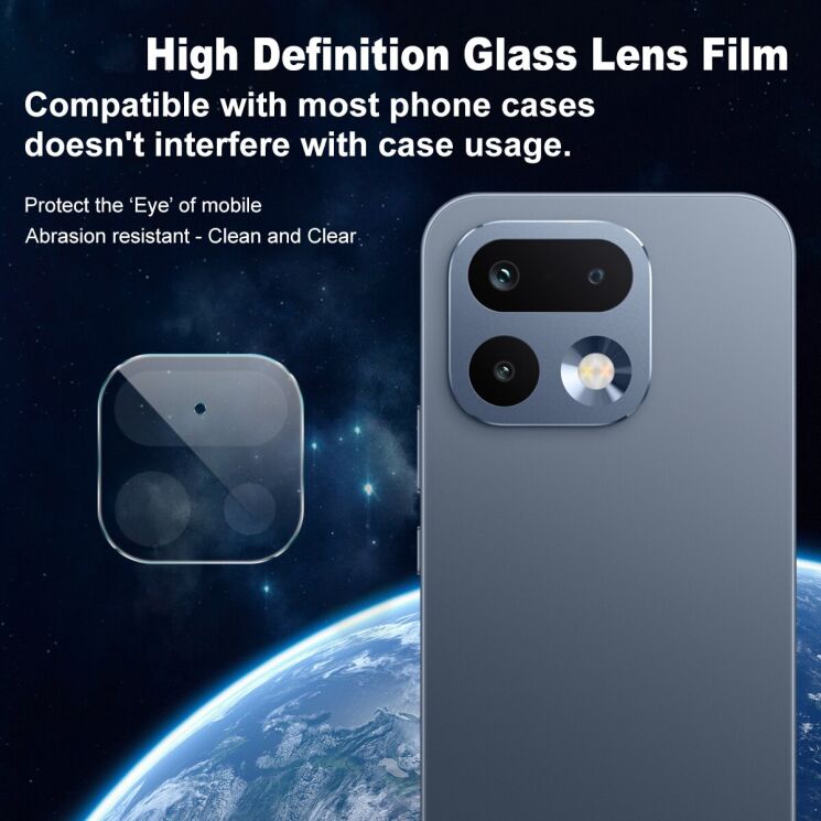 Защитное стекло на камеру IMAK Lens Protector для Realme 16 Pro: фото 2 из 8