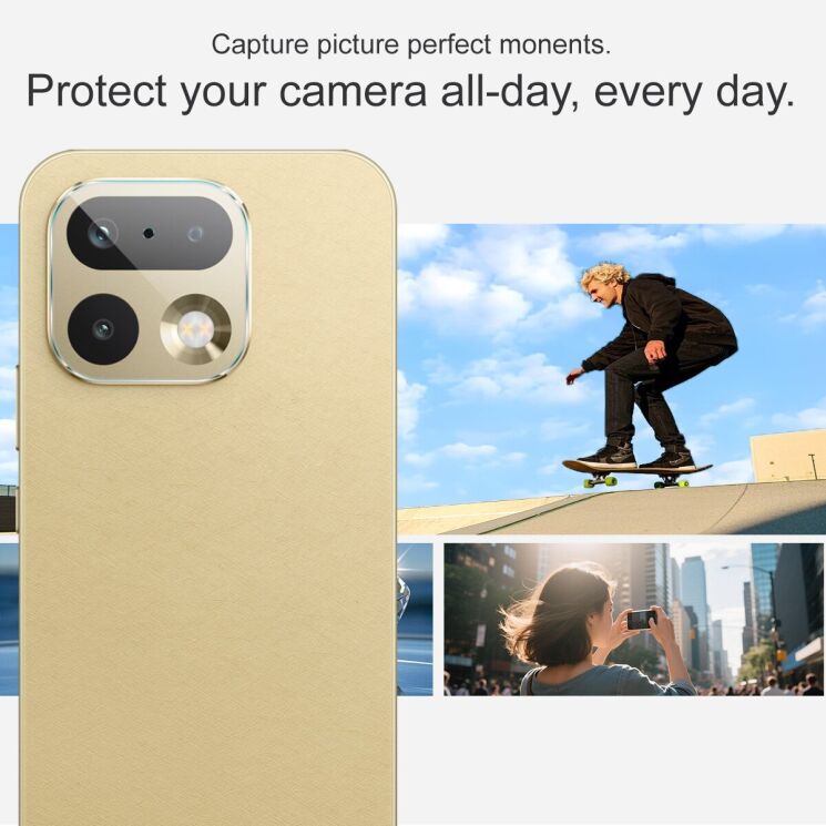 Защитное стекло на камеру IMAK Lens Protector для Realme 16 Pro: фото 4 из 8
