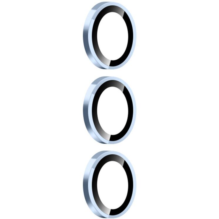 Защитное стекло на камеру RURIHAI Lens Protector для Samsung Galaxy S26 Plus (S947) / Galaxy S26 (S942) - Baby Blue: фото 3 из 6