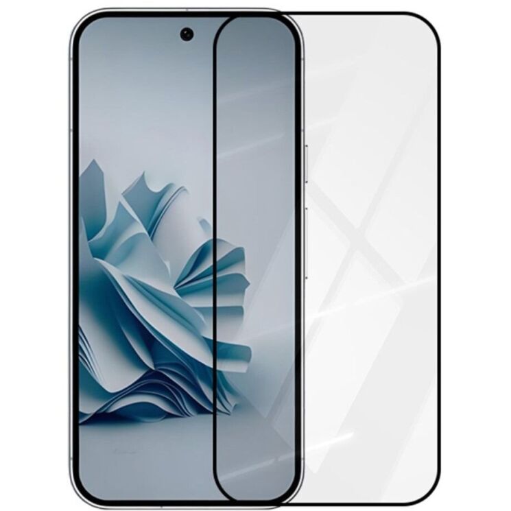 Защитное стекло RURIHAI Full Glue Screen Protect для Google Pixel 9 - Black: фото 1 из 7