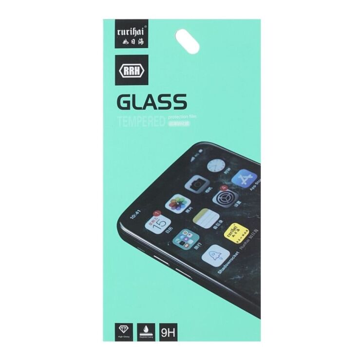 Захисне скло RURIHAI Full Glue Screen Protect для Oppo A16 / Oppo A54s - Black: фото 9 з 9