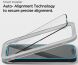 Защитное стекло Spigen (SGP) Screen Protector AlignMaster GLAS.tR для Apple iPhone 13 mini - Black (291901B). Фото 4 из 8