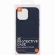 Защитный чехол 2Е Liquid Silicone для iPhone 13 Pro Max - Dark Blue (369316DB). Фото 3 из 3