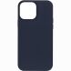 Защитный чехол 2Е Liquid Silicone для iPhone 13 Pro Max - Dark Blue (369316DB). Фото 1 из 3