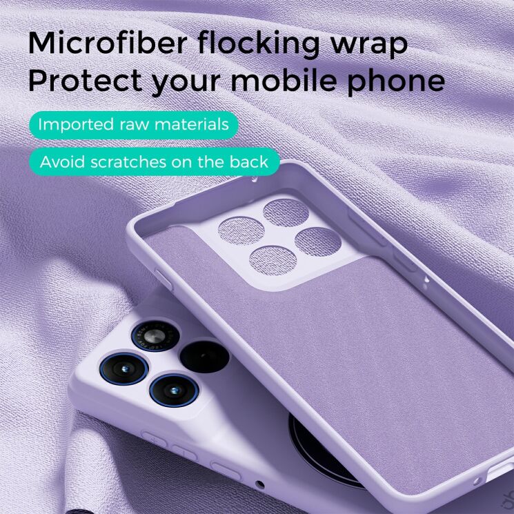 Защитный чехол ABEEL Lyra Skin Kickstand with MagSafe для Motorola Edge 70 Pro - Purple: фото 4 из 8