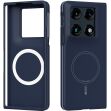 Защитный чехол ABEEL Lyra Skin with MagSafe (FF) для Motorola Razr Fold - Dark Blue (423003DB)