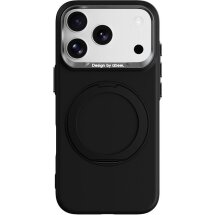 Захисний чохол ABEEL Silk Ring Magnetic для iPhone 18 Pro / 17 Pro - Black: фото 1 з 7