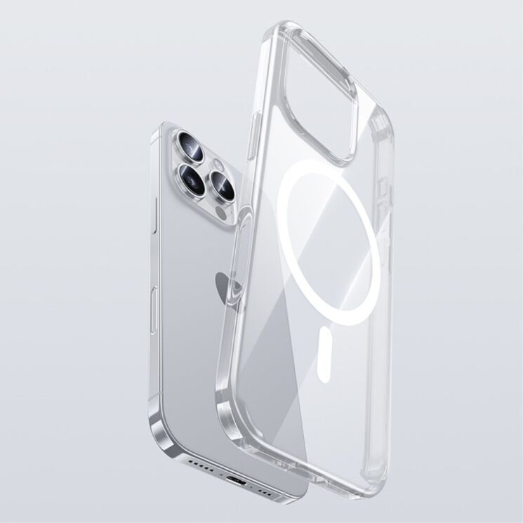 Защитный чехол BENKS Lucent Pro (with MagSafe Support) для Apple iPhone 16 Pro Max - Transparent: фото 7 из 7