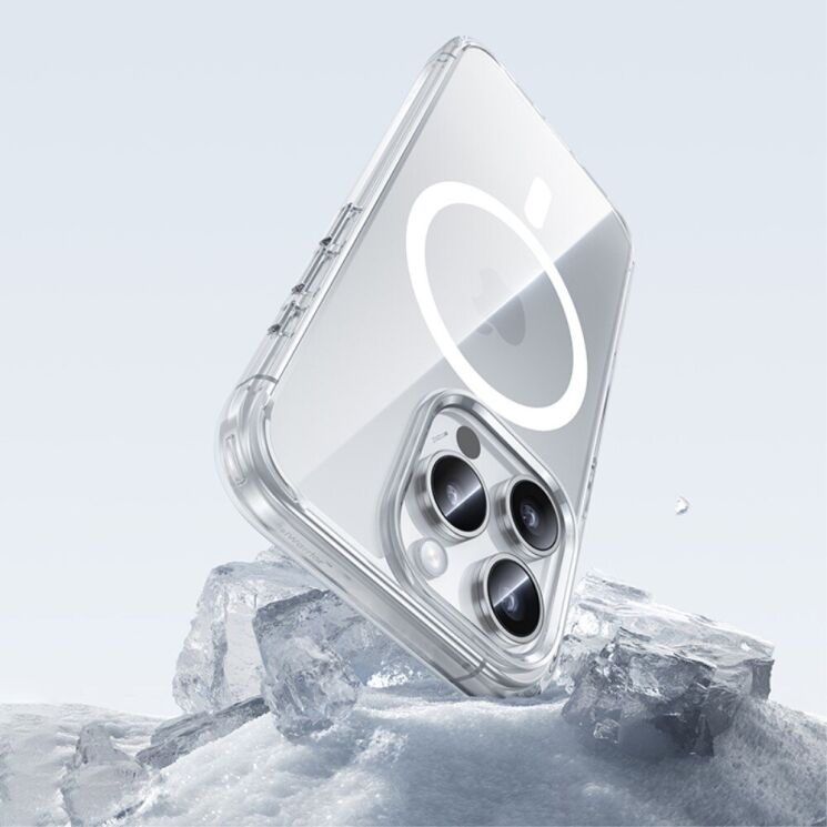 Защитный чехол BENKS Lucent Pro (with MagSafe Support) для Apple iPhone 16 Pro Max - Transparent: фото 3 из 7