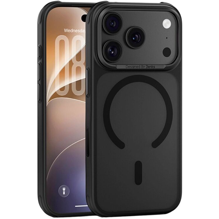 Захисний чохол BENKS Mist Magnetic для iPhone 18 Pro / 17 Pro - Black: фото 1 з 10