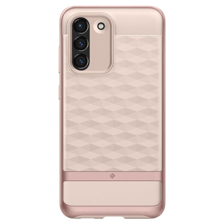 Защитный чехол Caseology Parallax by Spigen для Samsung Galaxy S21 FE (G990) - Indi Pink: фото 2 из 14