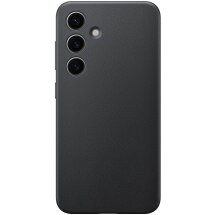 Защитный чехол Copiex Leather Cover для Samsung Galaxy S24 (S921) - Black: фото 1 из 5