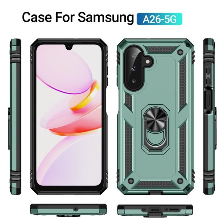 Защитный чехол Deexe Armor Case для Samsung Galaxy A26 (A266) - Black: фото 7 из 7