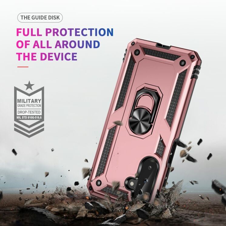Защитный чехол Deexe Armor Case для Samsung Galaxy A26 (A266) - Black: фото 6 из 7