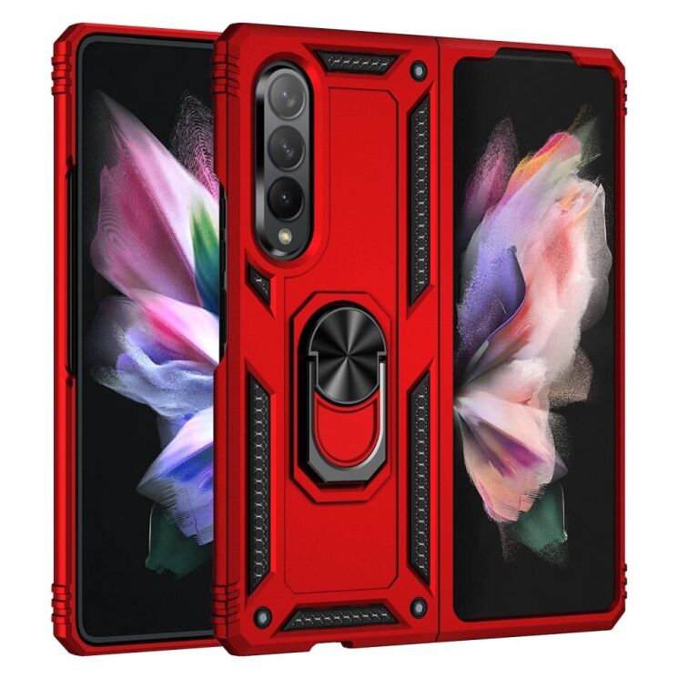 Захисний чохол Deexe Armor Case (FF) для Samsung Galaxy Fold 3 - Red: фото 2 з 8