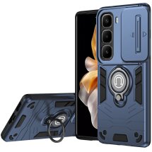 Захисний чохол Deexe Armor MagShield для Infinix Hot 60 Pro Plus - Blue: фото 1 з 7