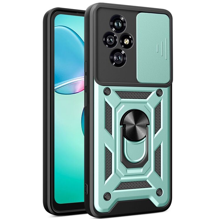Защитный чехол Deexe Armor Shield для Honor 200 - Green: фото 1 из 8